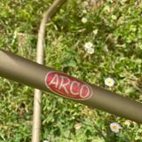 Vintage canvas folding stool