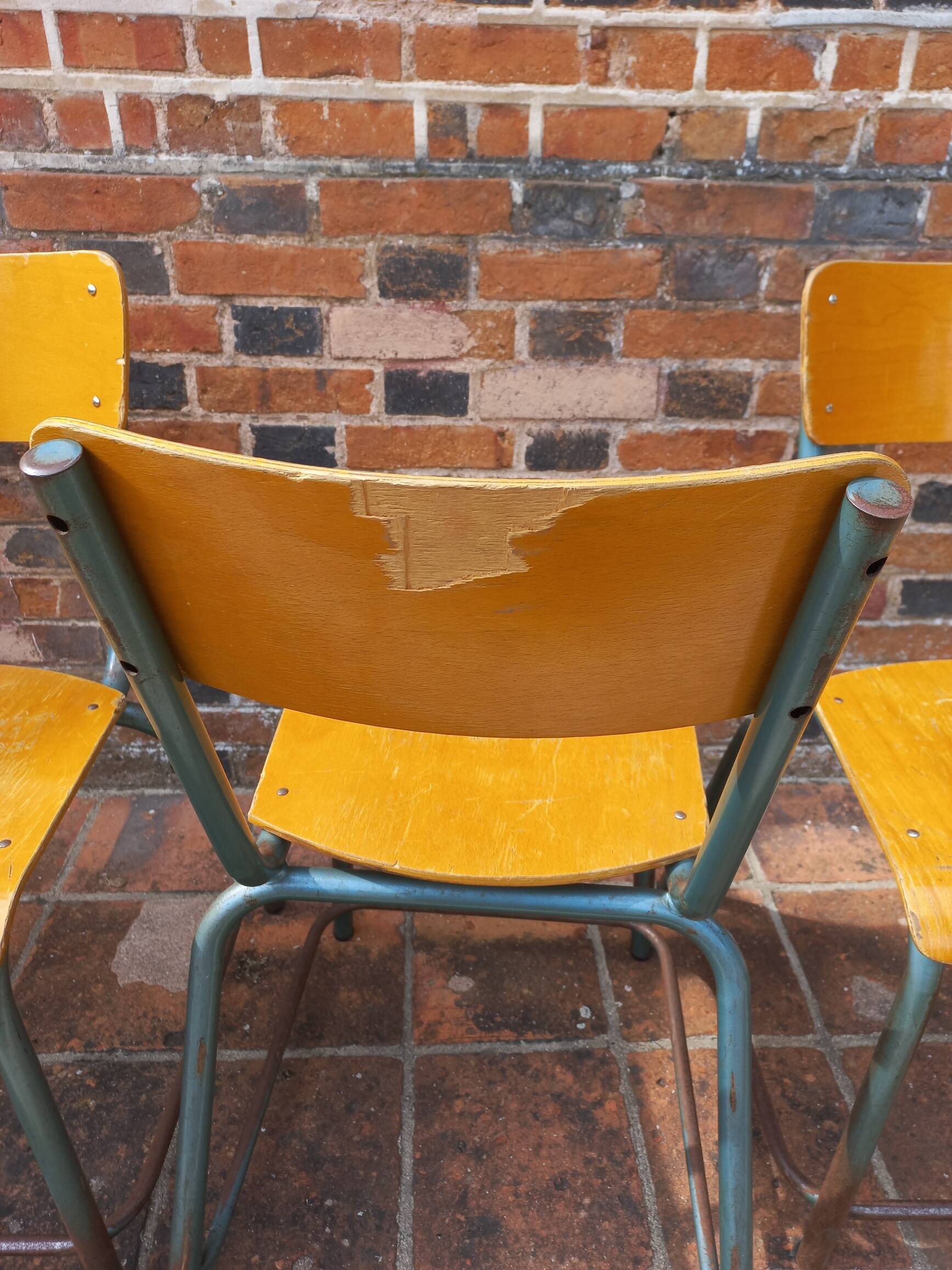 Old school chairs original shape