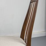 Chaises Eva en Teck par Niels Koefoed pour Koefoeds Hornslet, 1960s, Set de 6