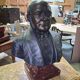 Bust of Jean-Baptiste Dujardin in bronze – Signed Parmer Fecit – 1889