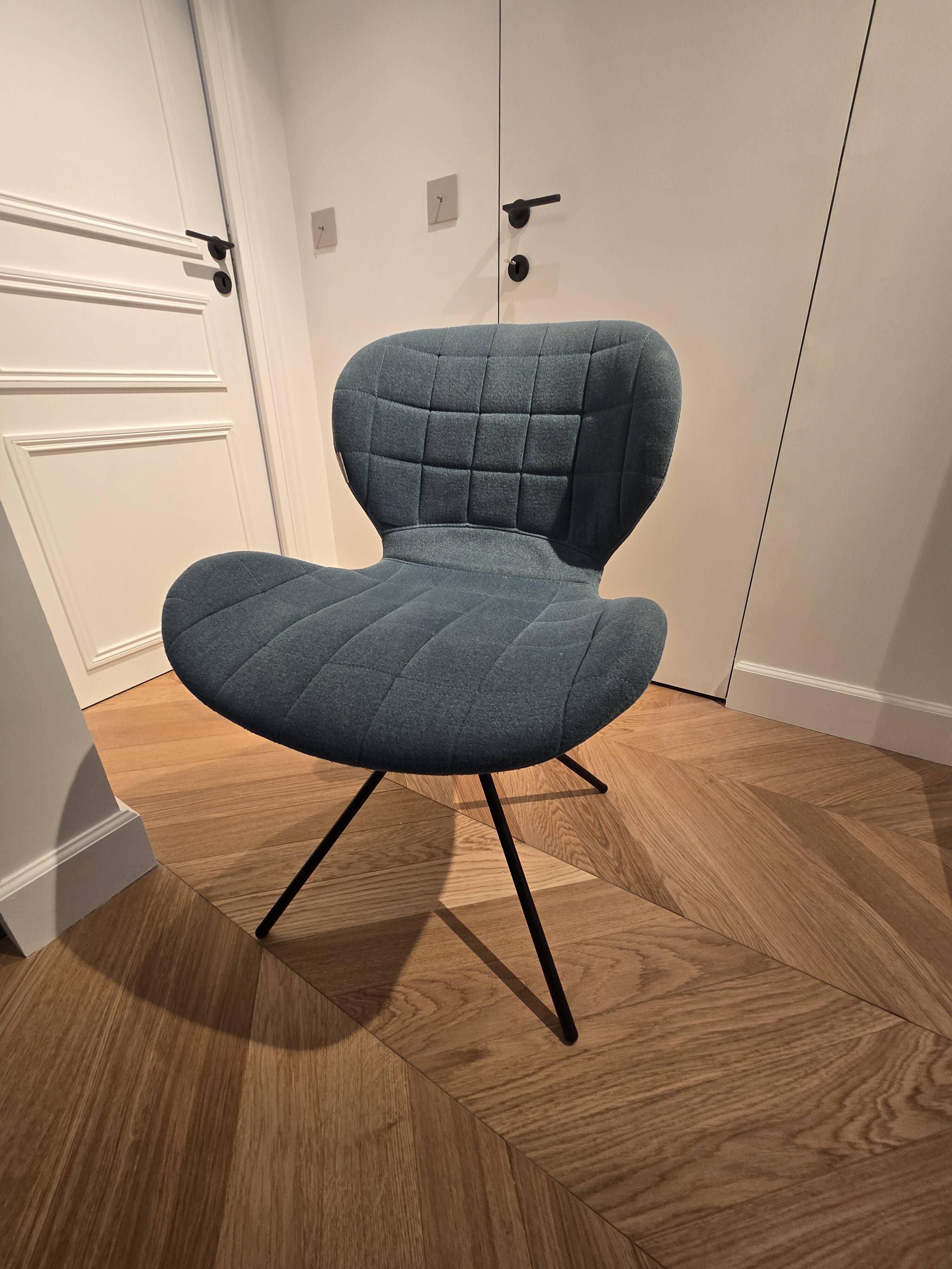 Zuiver chair blue-green (available 2)