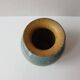 Small glazed ceramic ball vase Signed Alésia