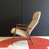 Scandinavian armchairs, Contour model, by Alf Svensson
