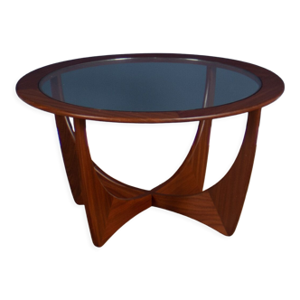 Table basse ronde en teck rétro 'Astro' 'Fresco' par Victor Wilkins pour G Plan