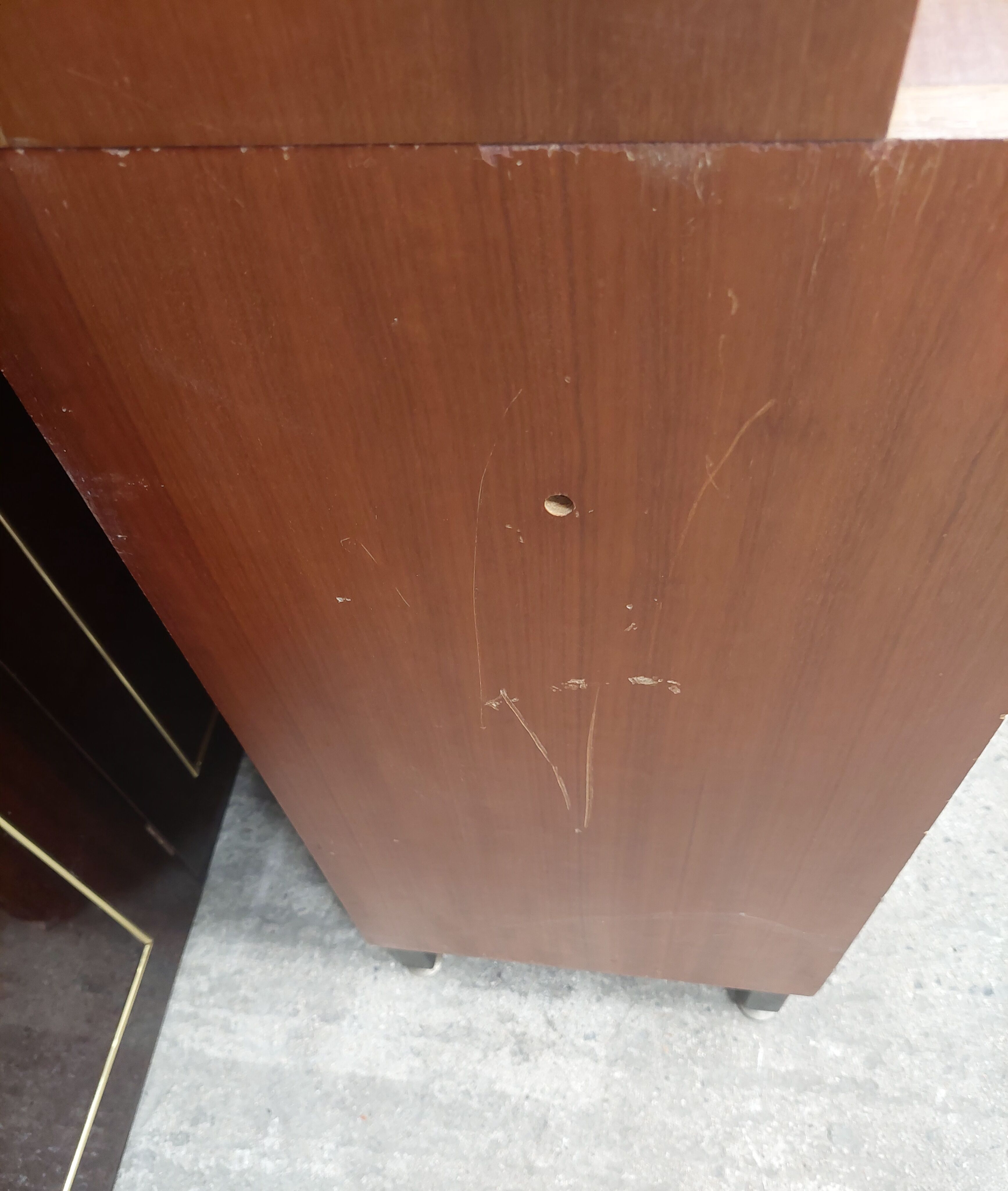 Bookcase in 2 parts vintage