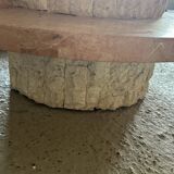 Table basse vintage en mactan