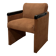1980s armchair, reupholstered