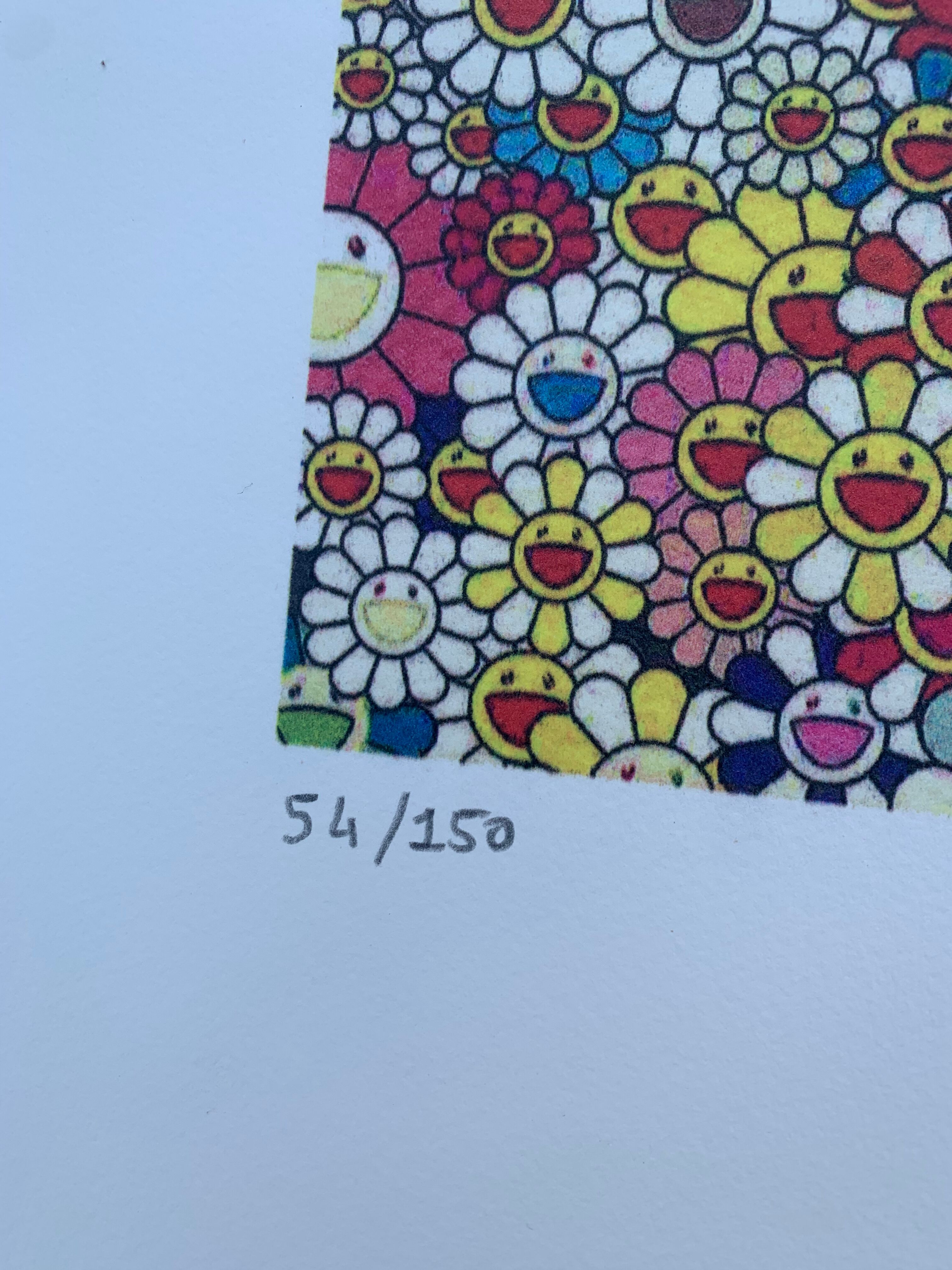 Lithograph Takashi Murakami 50x70