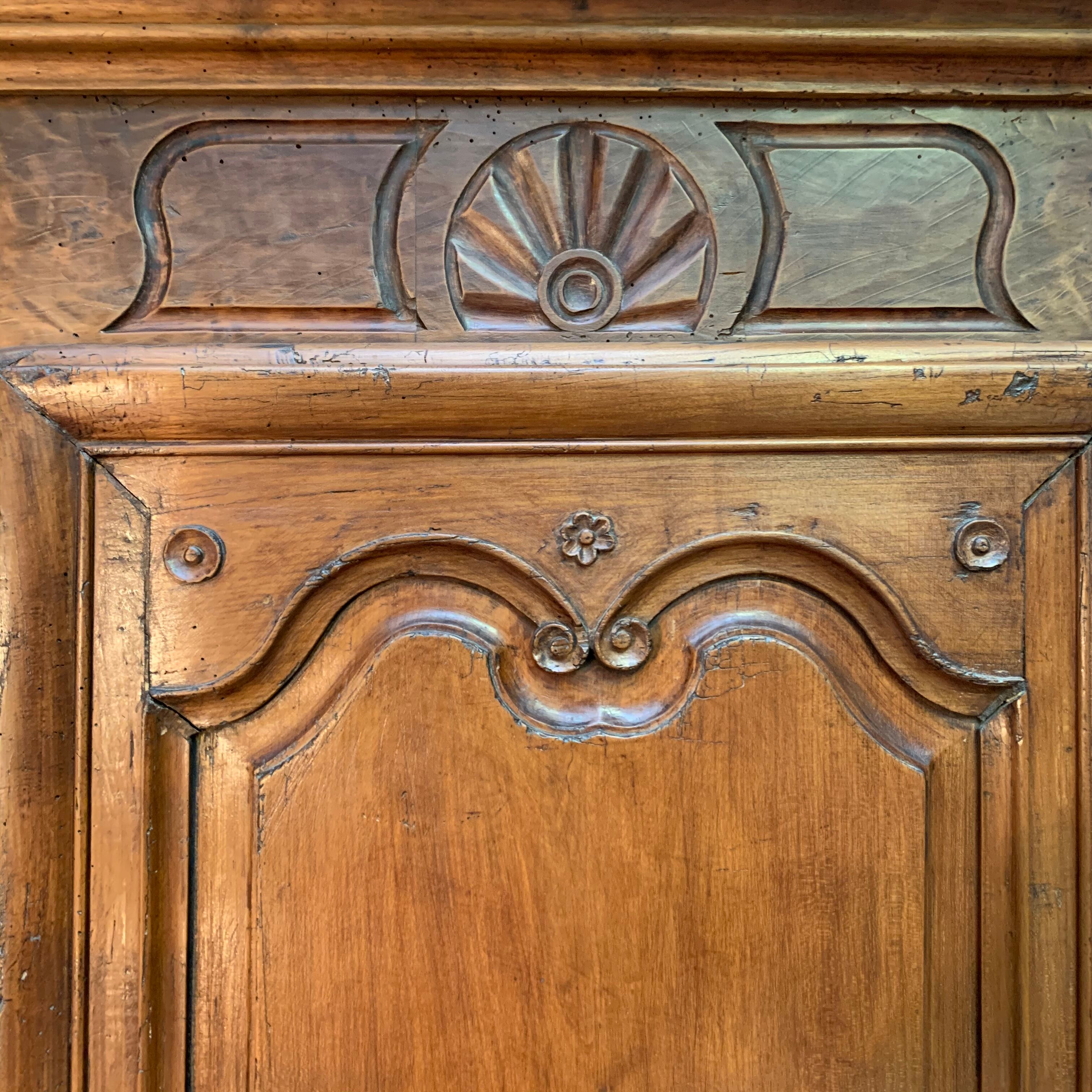 Old wardrobe from the 19th century