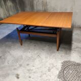 Vintage Scandinavian table extendable