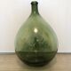 Dame Jeanne vintage green drop