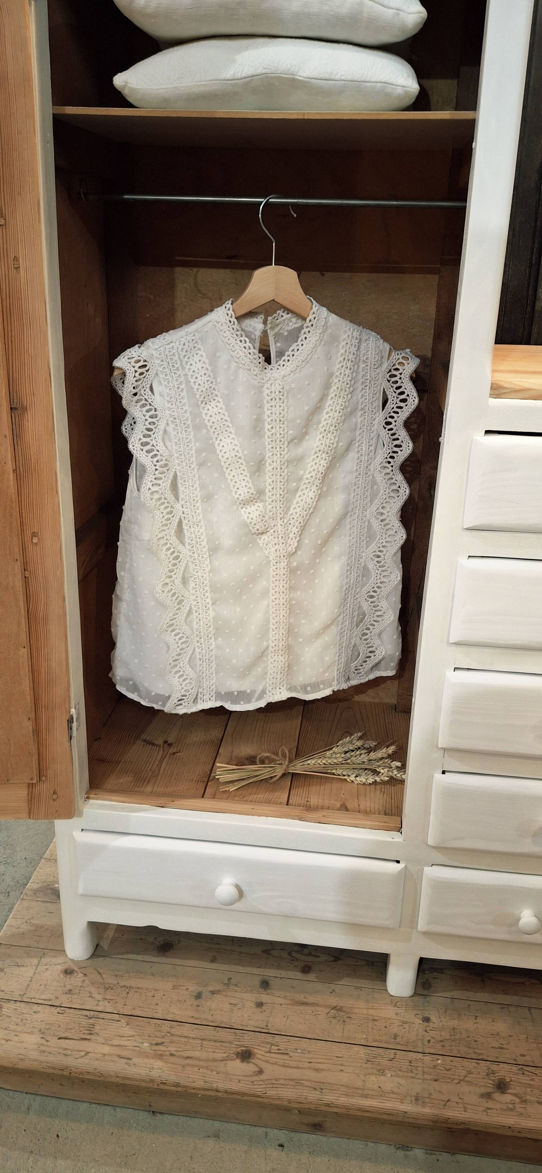 Vintage asymmetrical wardrobe