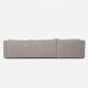 Corner sofa sztokholm grey, scandinavian design