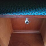Small wardrobe with compass feet