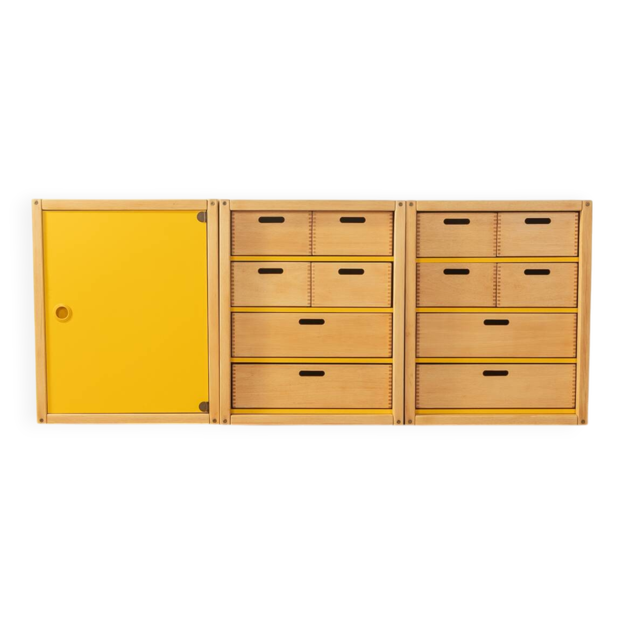 Flötotto chests of drawers, set of 3