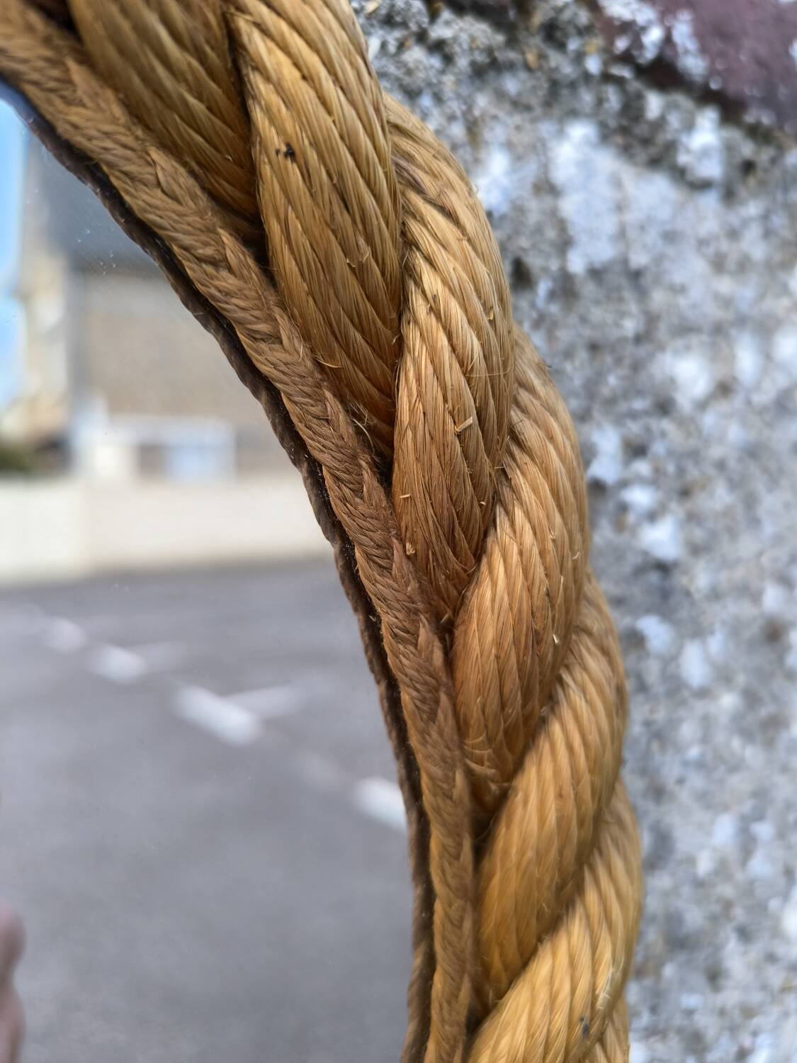 DLG audoux minet rope mirror 1950