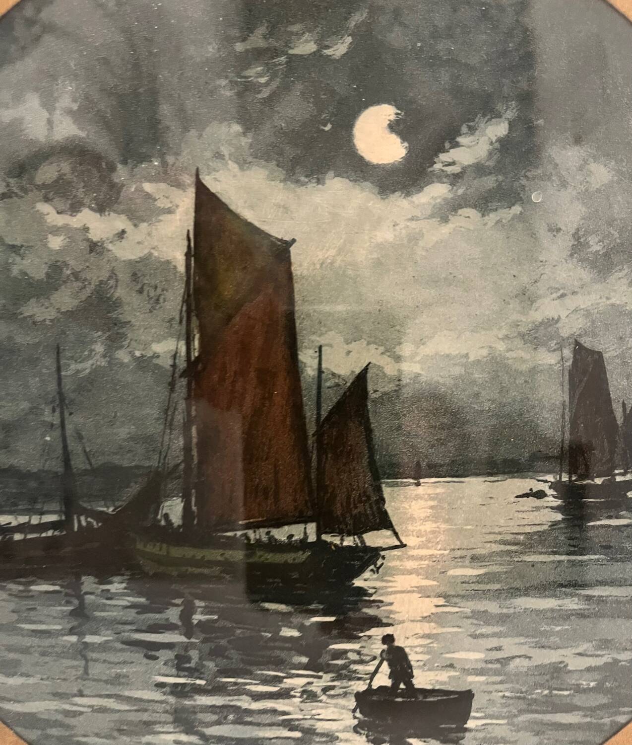 Watercolor: Navy