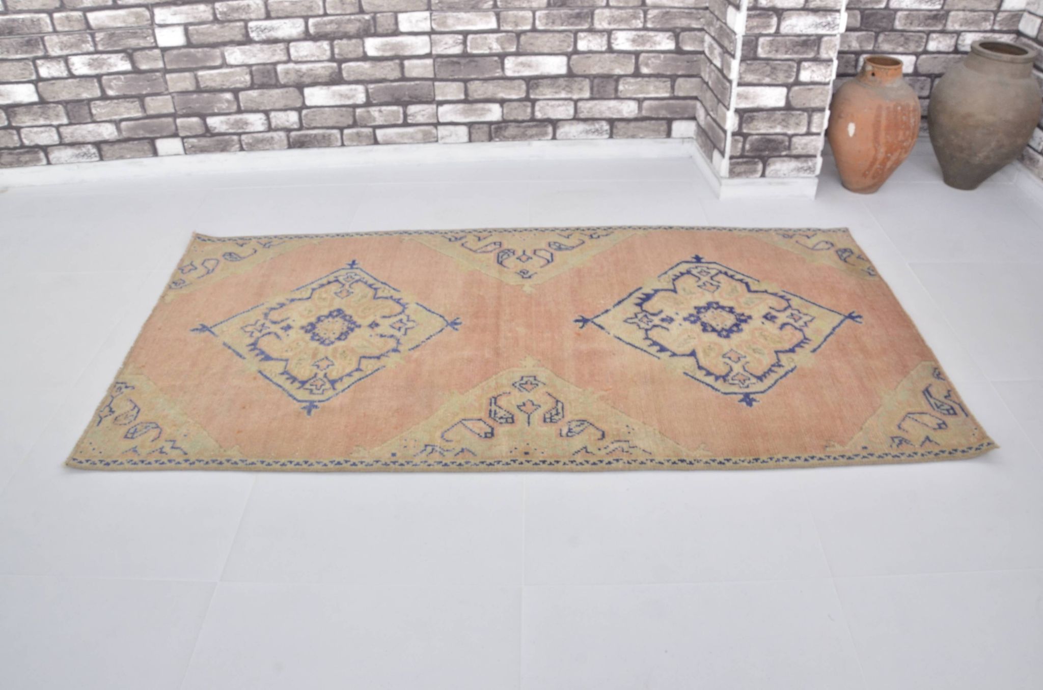 Tapis floral anatolien Oushak sku 2042