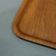 A set of 2 scandinavian teak trays from Silva from 1960s