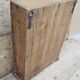 Old Burmese teak wall display case