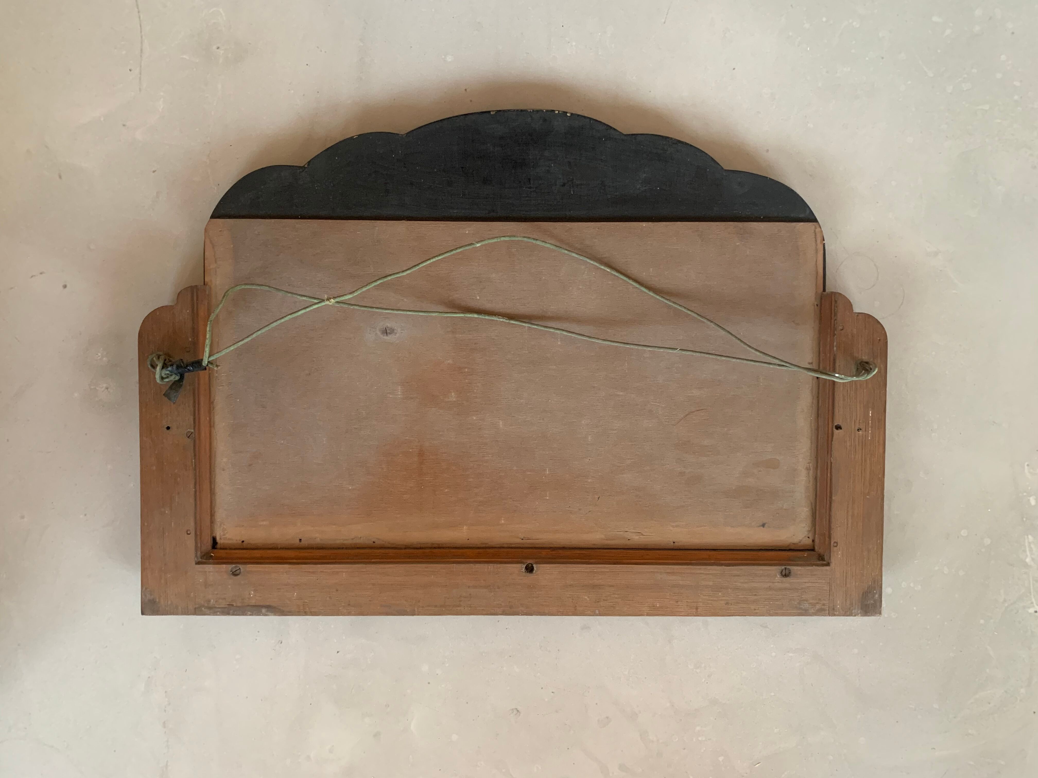 Antique Art Deco mirror