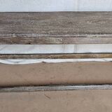 Old burmese teak bench
