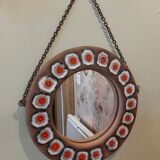 Ceramic round mirror - 21cm