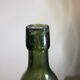 Lot of old blown glass beer bottles with marking