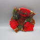 Vintage ceramic leaf shaped cup