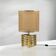Rare Vintage Brass Lamp 'Spiga' Tronconi, 1960s