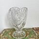 German crystal vase in the shape of a heart