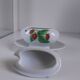 MUSTARD POT PORCELAIN FROM PARIS decor Wild Fruits