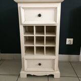 White cabinet