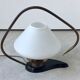1950s opaline table lamp