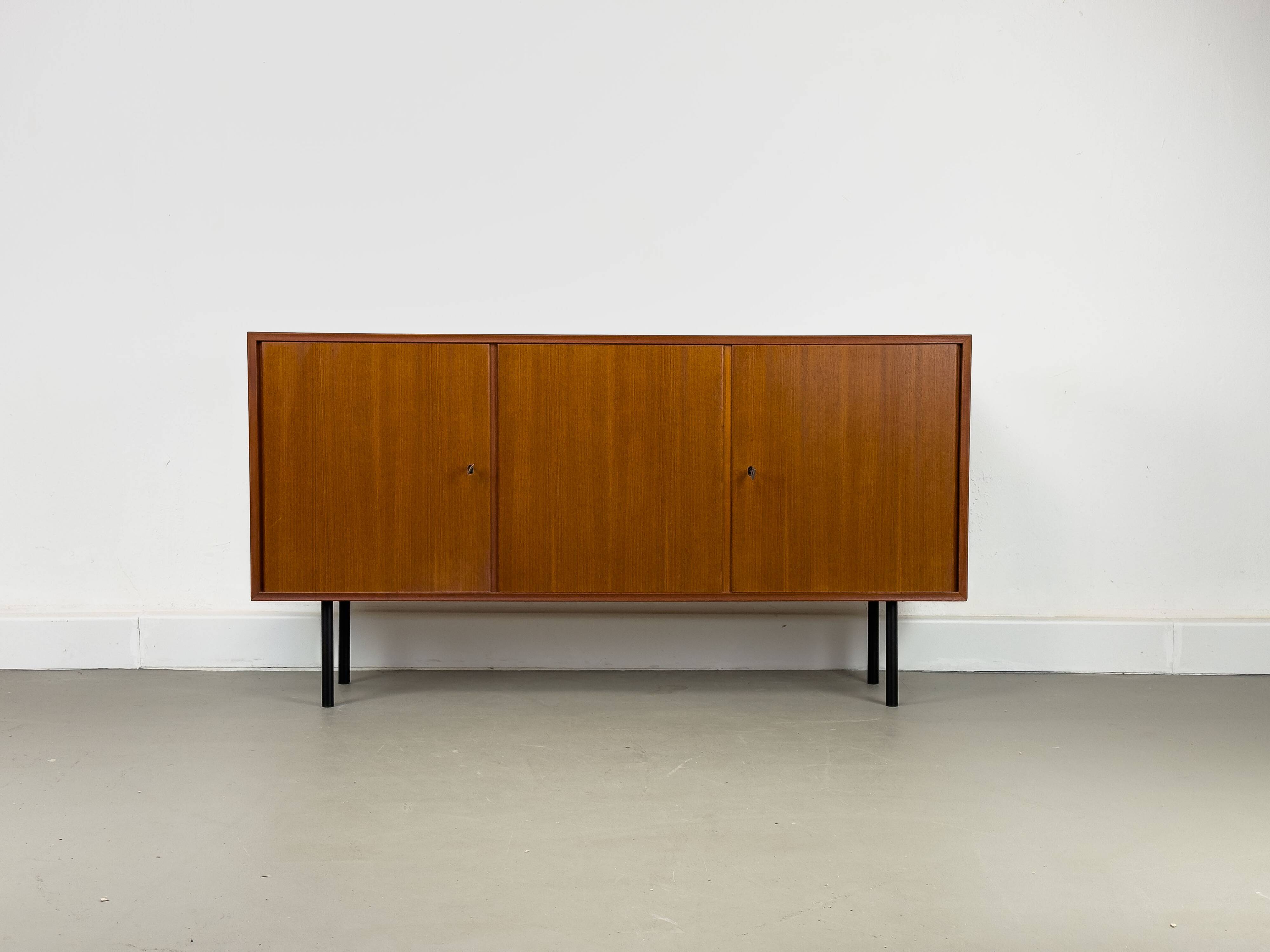 Buffet vintage en teck de Heinrich Riestenpatt, années 1960