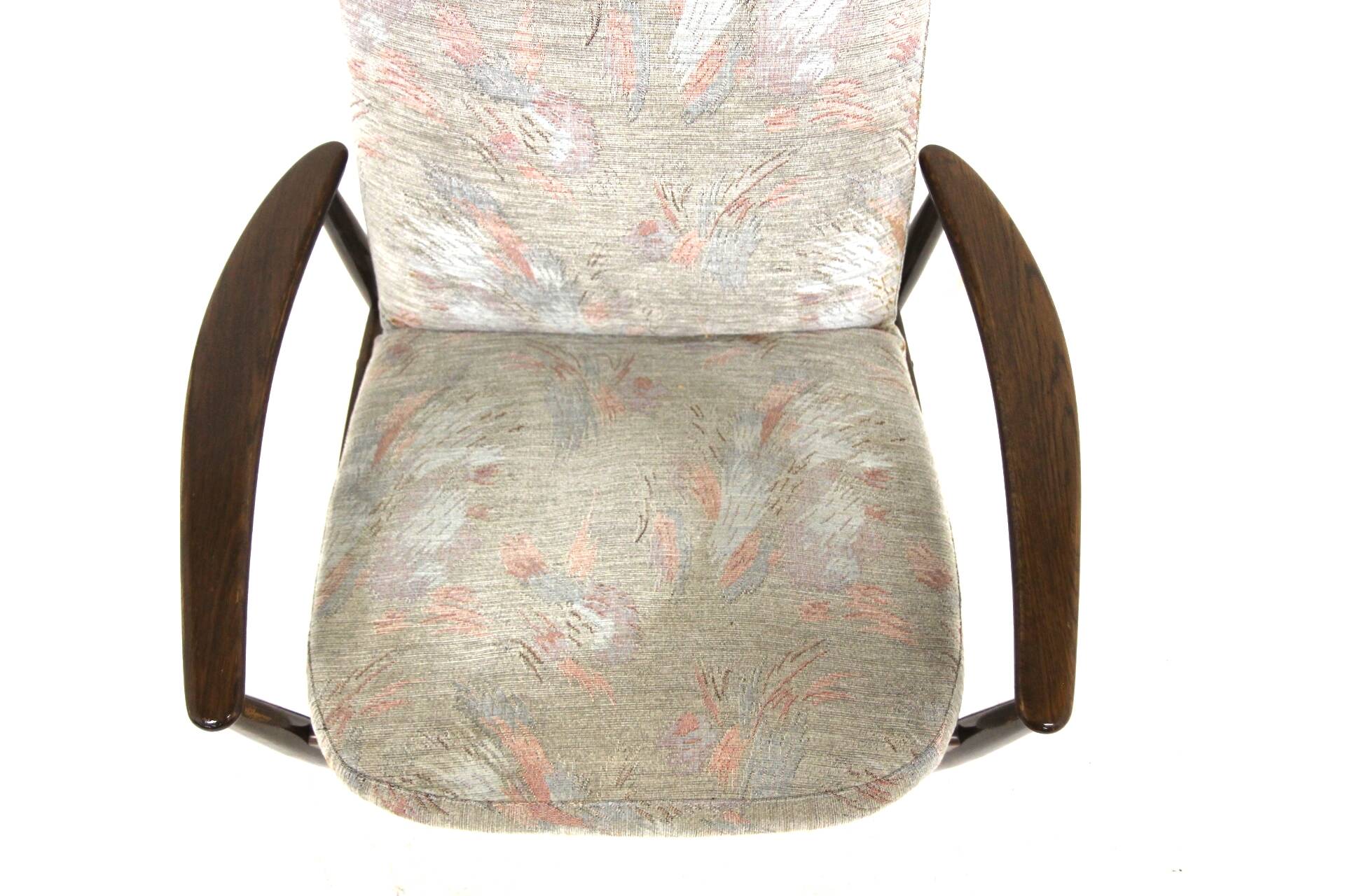 Fauteuil scandinave en hêtre, Suède, 1960