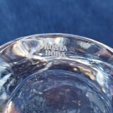 Kosta Boda Glass Rock or Ice Cube Candle Holder
