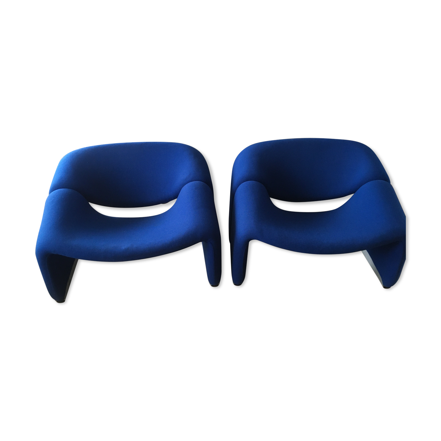 Pair of artifort armchairs F598 Pierre Paulin