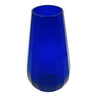 Vase cobalt en verre