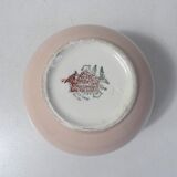 Sucier Villeroy & Boch pink and gold signed Lucien Engel
