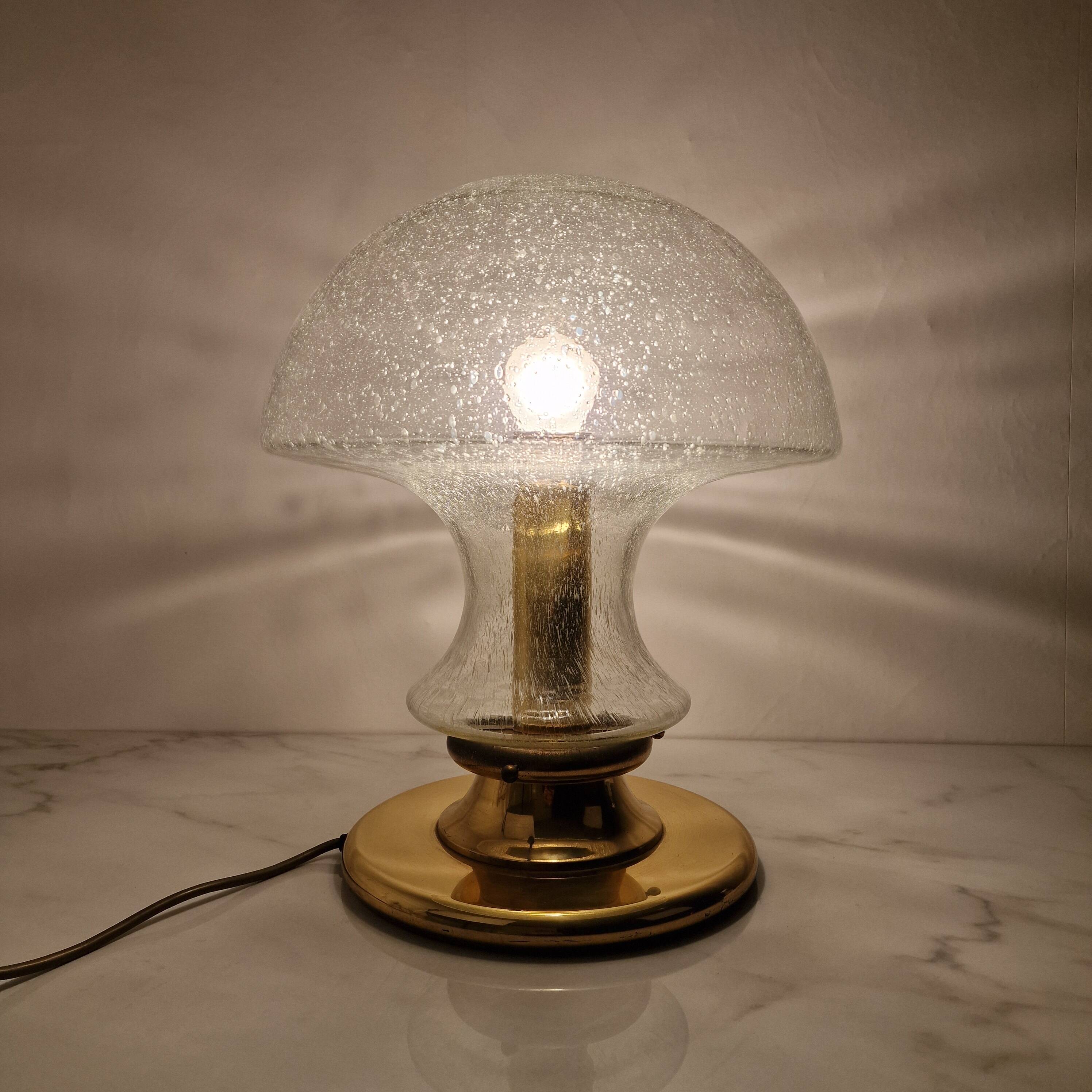 Large sculptural table lamp by Baum-Leuchten, Neheim-Hüsten, Germany, 1970s