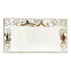 Brasserie mirror in gilded glass with a decor of chinoiserie scenes.