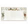 Brasserie mirror in gilded glass with a decor of chinoiserie scenes.