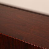 Sideboard in rio-rosewood by Gianfranco Frattini for Bernini - Italy - 1960's