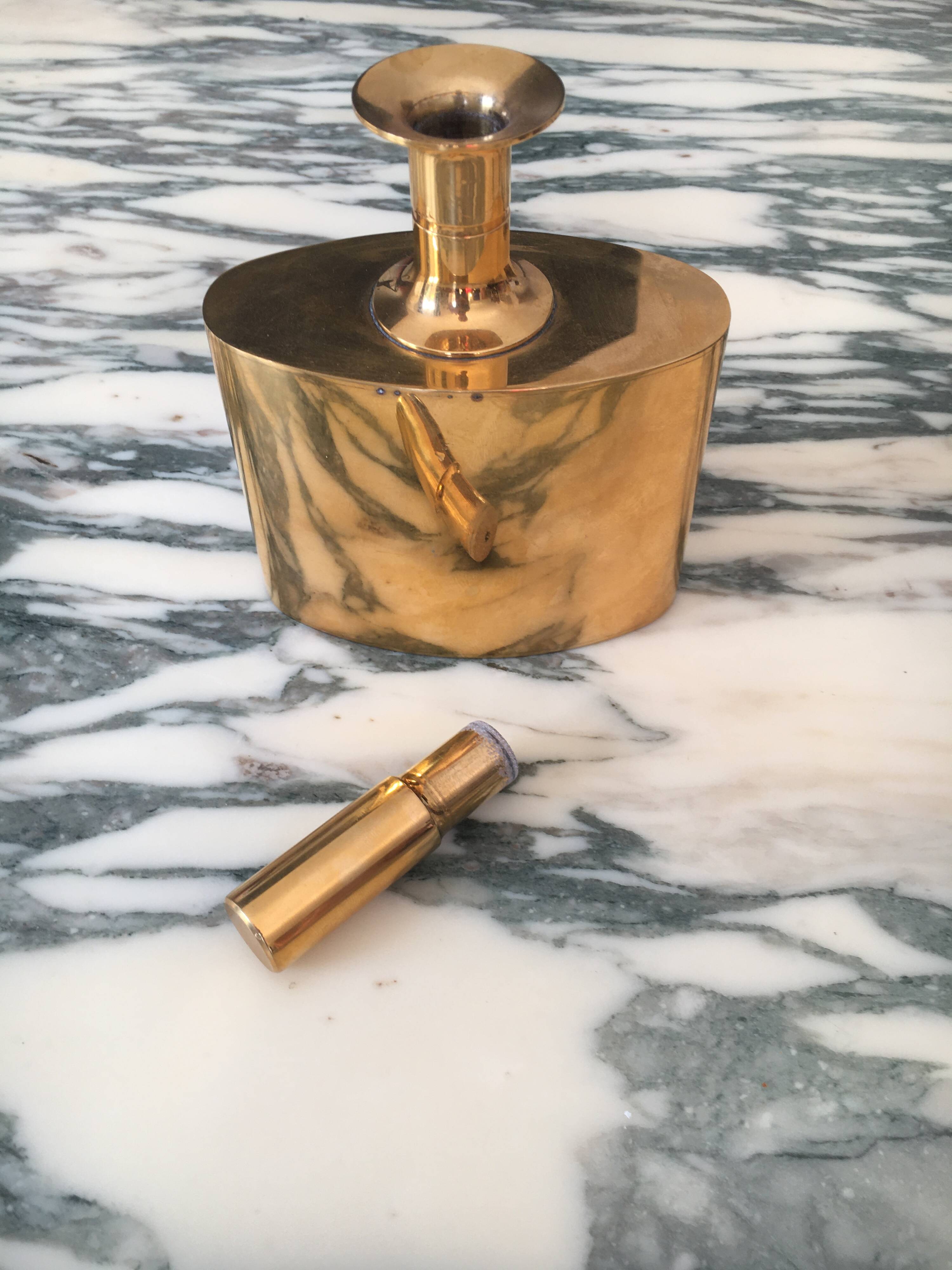 Pierre Forsell for skultuna. Sweden, 1970 gold-plated brass service