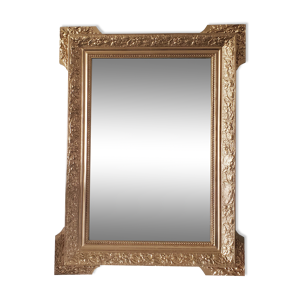 miroir ancien à crêtes