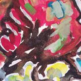 Pierre Lacroux (1909-1993) Gouache on paper 24 x 32 cm - from 1989 - (314)