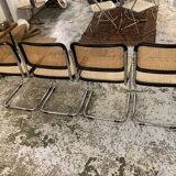 Series of 4 chairs B32 Cesca de Breuer