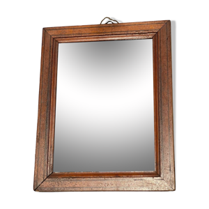 Miroir bois antique
