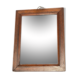 Antique wooden mirror